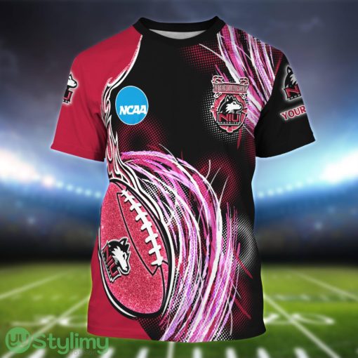 Northern Illinois Huskies Personalized Name Sport 3D T-Shirt