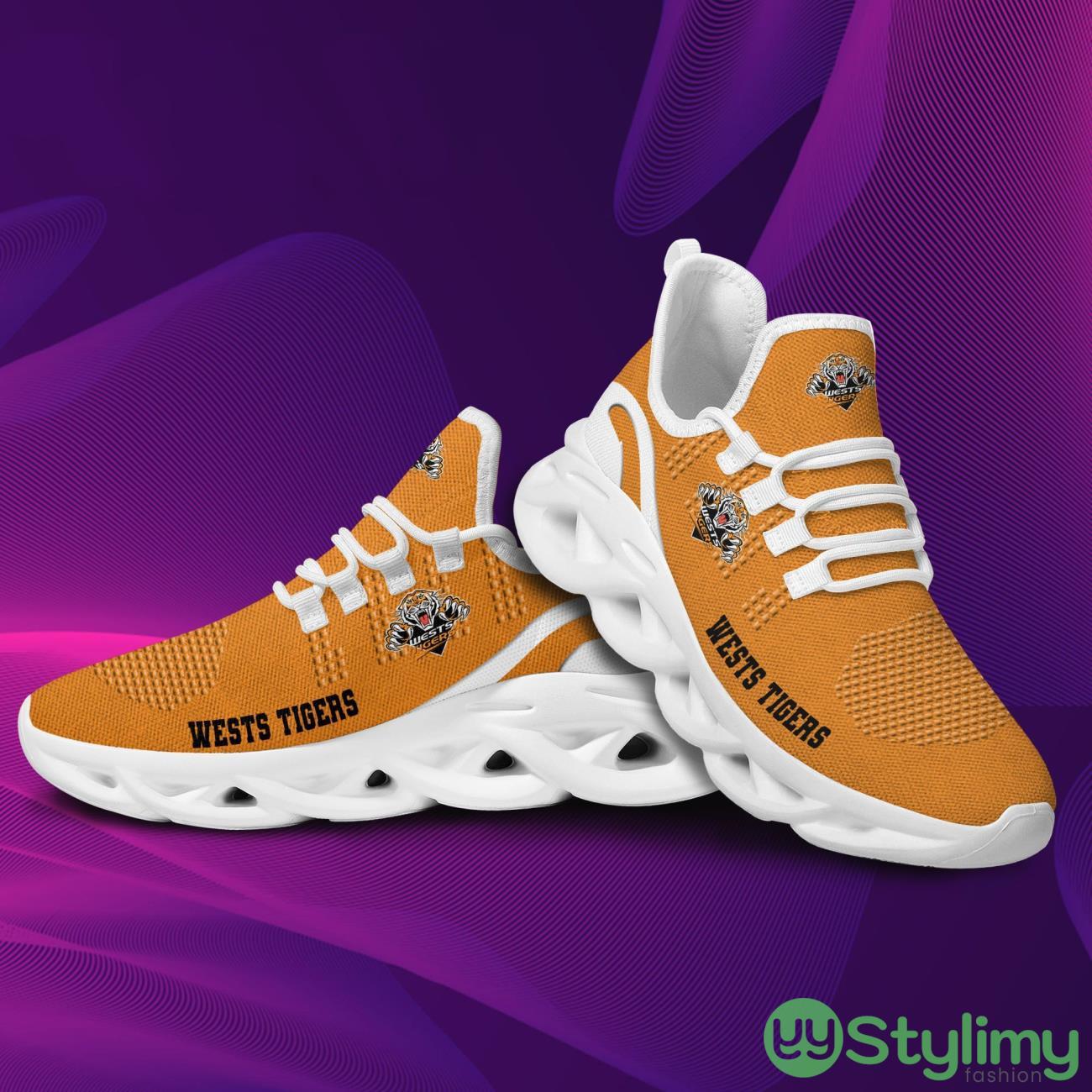 NRL Wests Tigers New Trending D Printed Max Soul Clunky Sneaker Shoes For Men Women 4 NRL Wests Tigers New Trending D Printed Max Soul Clunky Sneaker Shoes For Men Women Product Photo 4