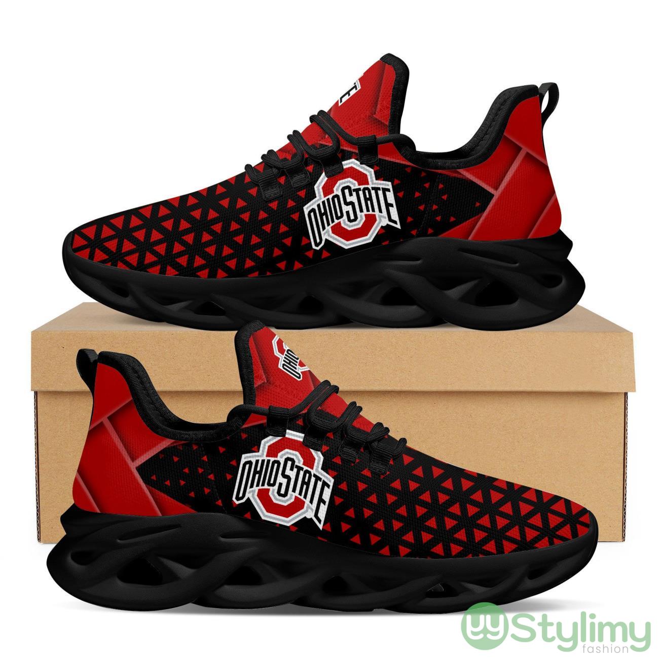 Ohio State Buckeyes American Football Max Soul Sneakers Running Sports Shoes For Men Women 2 Ohio State Buckeyes American Football Max Soul Sneakers Running Sports Shoes For Men Women Product Photo 2
