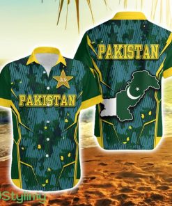 Pakistan Men In Green Cricket Team Green Shirts Sport Style Hawaiian Shirt For Men And Women Product Photo 1
