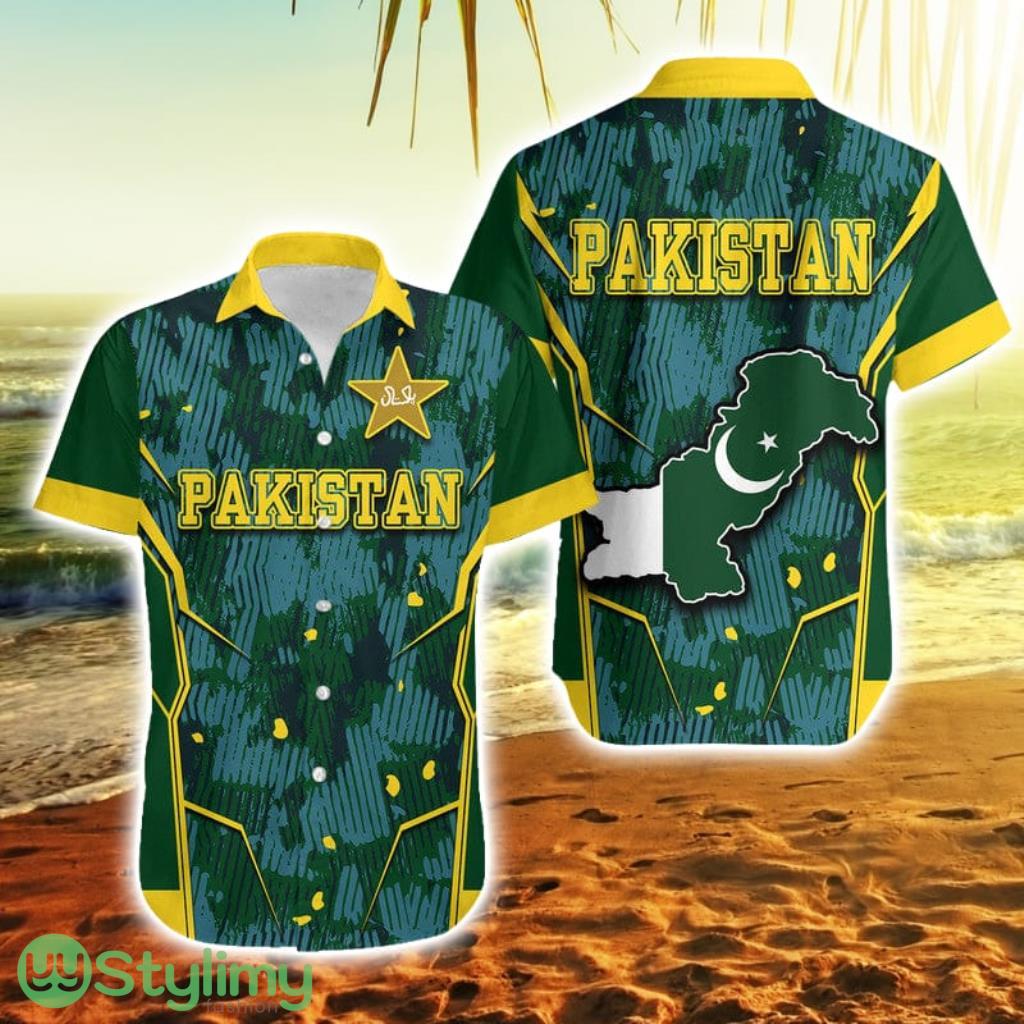 Pakistan Men In Green Cricket Team Green Shirts Sport Style Hawaiian Shirt For Men And Women 2 Pakistan Men In Green Cricket Team Green Shirts Sport Style Hawaiian Shirt For Men And Women Product Photo 1