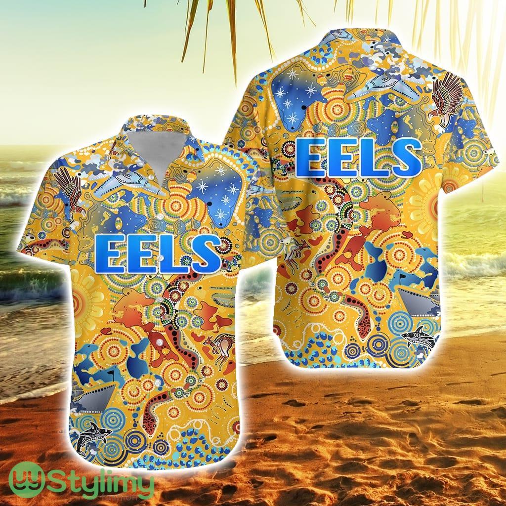 Parramatta Eels Indigenous Naidoc Vibes Gold Hawaiian Shirt For Men And Women 2 Parramatta Eels Indigenous Naidoc Vibes Gold Hawaiian Shirt For Men And Women Product Photo 1