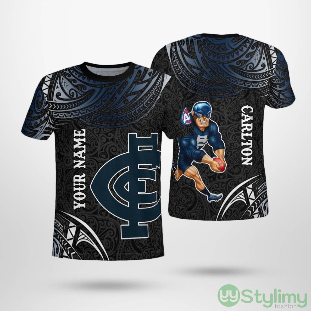 Personalized Carlton Polynesian Tribal AOP T-Shirt Unisex For Men And Women 1 Personalized Carlton Polynesian Tribal AOP T-Shirt Unisex For Men And Women Product Photo 1