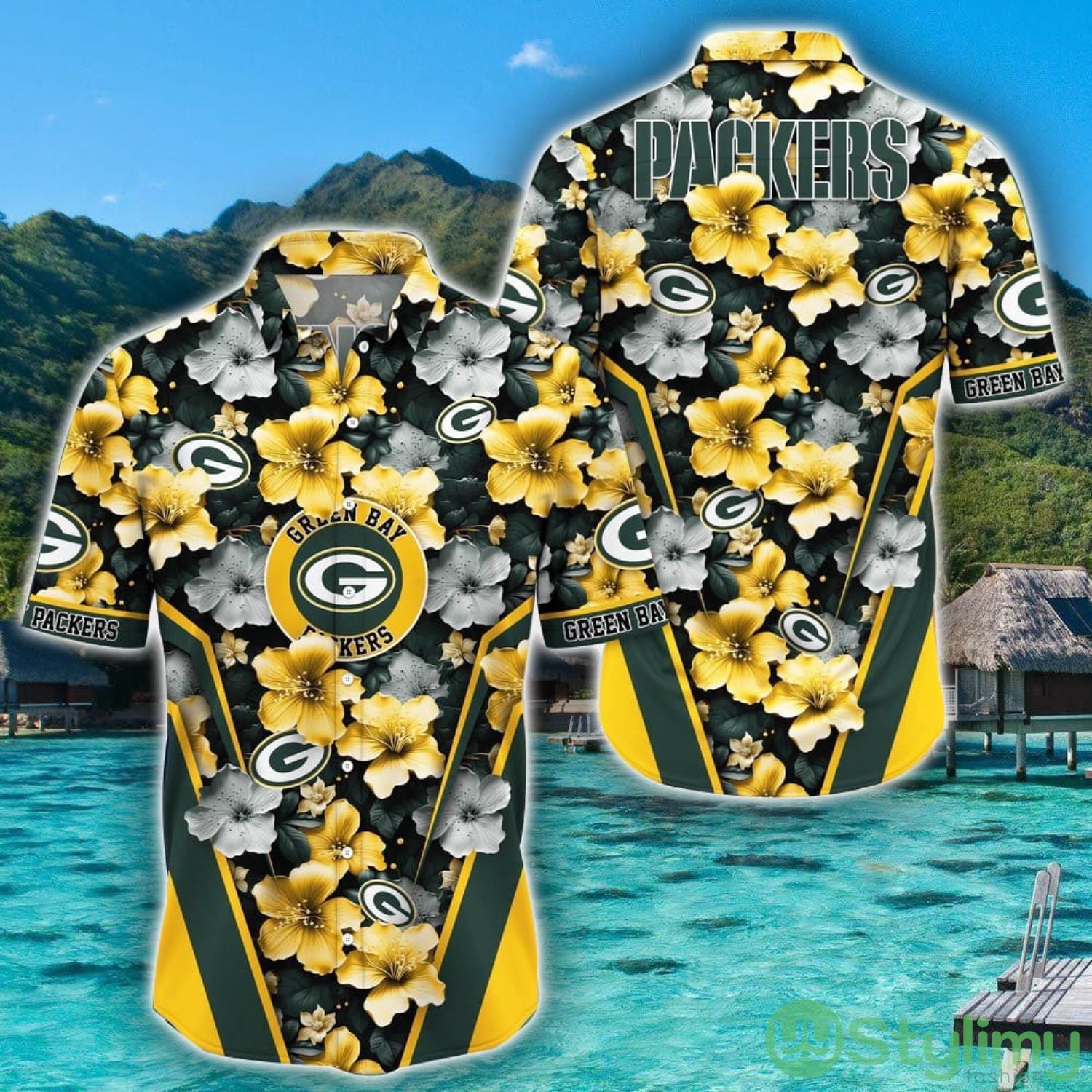 Personalized NFL Green Bay Packers Hawaiian Shirt New Gift Aloha Shirt 2 Personalized NFL Green Bay Packers Hawaiian Shirt New Gift Aloha Shirt Product Photo 1