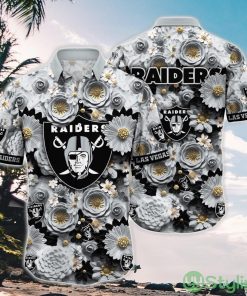 Personalized NFL Las Vegas Raiders Hawaiian Shirt Summer Vacation Aloha Shirt Product Photo 1