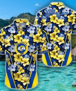 Personalized NFL Los Angeles Rams Hawaiian Shirt New Gift Aloha Shirt Product Photo 1
