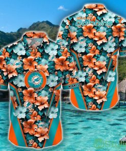 Personalized NFL Miami Dolphins Hawaiian Shirt New Gift Aloha Shirt Product Photo 1
