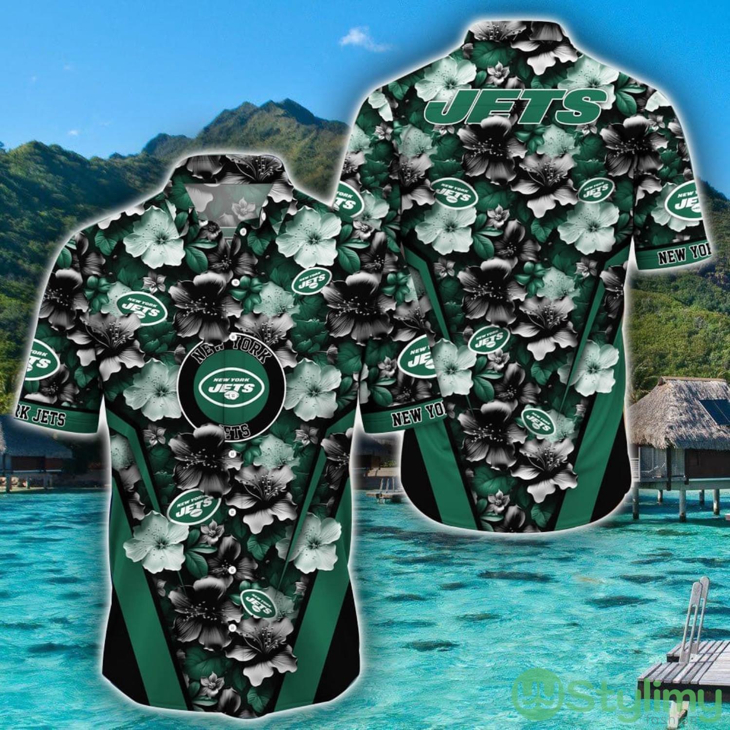 Personalized NFL New York Jets Hawaiian Shirt New Gift Aloha Shirt 2 Personalized NFL New York Jets Hawaiian Shirt New Gift Aloha Shirt Product Photo 1