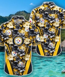 Personalized NFL Pittsburgh Steelers Hawaiian Shirt New Gift Aloha Shirt Product Photo 1