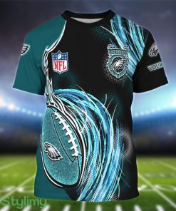 Philadelphia Eagles Personalized Name Sport 3D T-Shirt Product Photo 1