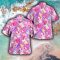 Pink Pokemon Seashell Brand 3D Hawaiian Shirt And Short Combo For Summer - Pink Pokemon Hawaiian Shirt_5