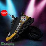 Pittsburgh Steelers Custom Name Personalized Max Soul Sneakers Running Sports Shoes For Men Women 8 Pittsburgh Steelers Custom Name Personalized Max Soul Sneakers Running Sports Shoes For Men Women Product Photo 3