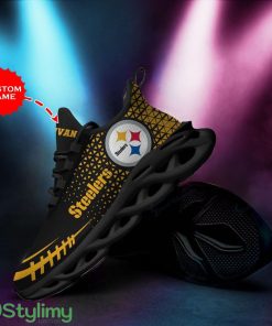 Pittsburgh Steelers Custom Personalized Max Soul Sneakers Running Sports Shoes Product Photo 2