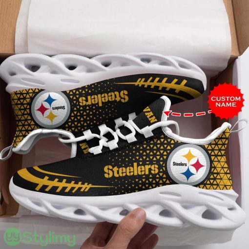 Pittsburgh Steelers Custom Personalized Max Soul Sneakers Running Sports Shoes