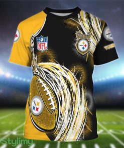 Pittsburgh Steelers Personalized Name Sport 3D T-Shirt Product Photo 1