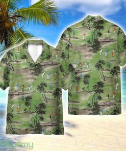 Playing Golf, Coconut Tree Golf Club 3D Hawaiian Shirt All Over Printed Product Photo 1