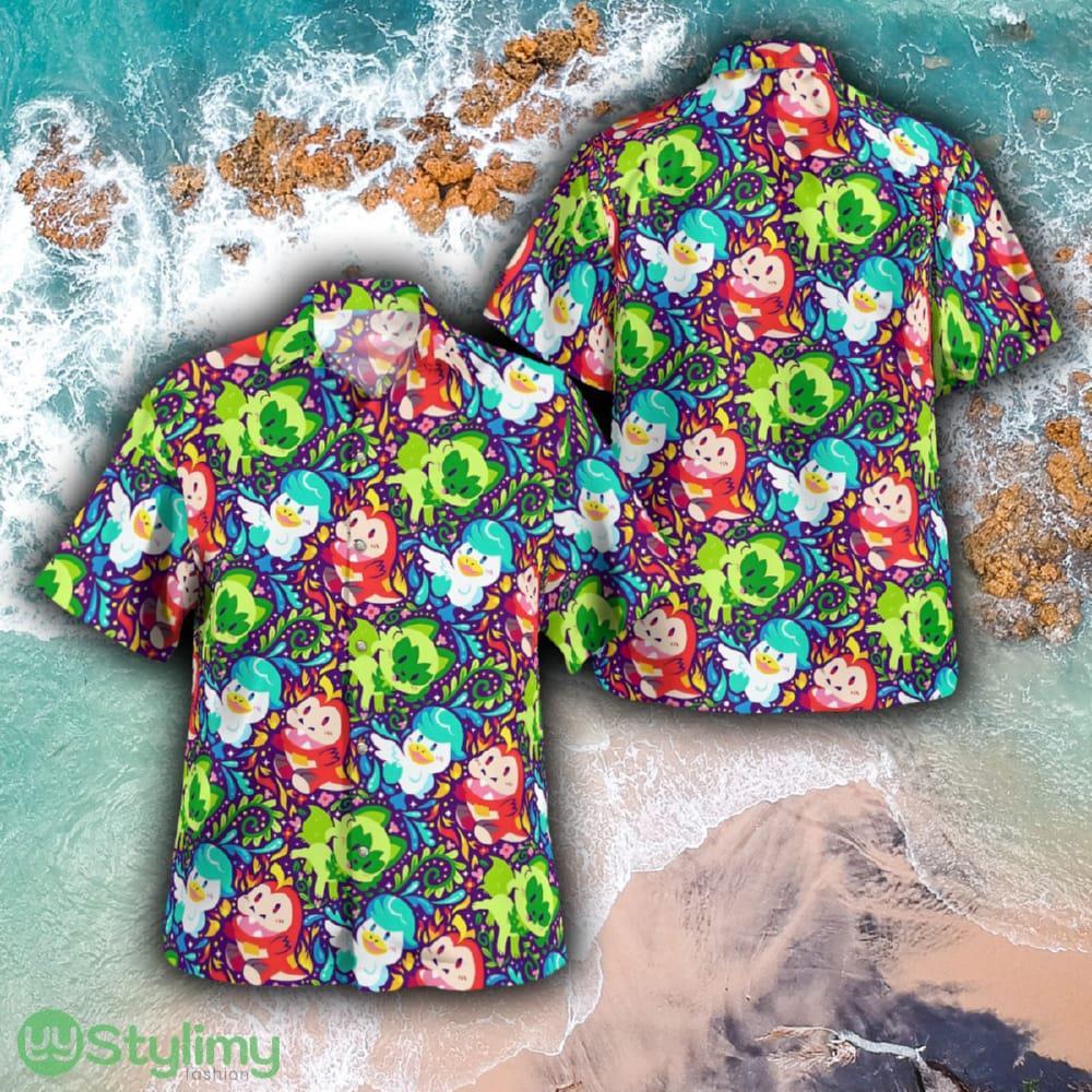 Pokemon Scalet & Violet Famous Brand Beach Hawaiian Shirt And Short Combo For Summer 3 Pokemon Scalet & Violet Famous Brand Beach Hawaiian Shirt And Short Combo For Summer - PKM Scalet & Violet Hawaiian Shirt_1