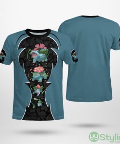 Pokémon Bulbasaur Evolution AOP T-Shirt Unisex For Men And Women Product Photo 1