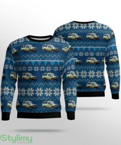 Queensland Ambulance Service Toyota Land Cruiser 3D Ugly Sweater Product Photo 1