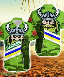 Raiders Anzac Day Hawaiian Shirt For Men And Women Product Photo 1