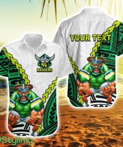 Raiders Rugby Mix Polynesian Hawaiian Shirt For Men And Women Product Photo 1