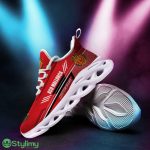 RCD Mallorca Logo Pattern Custom Name 3D Max Soul Sneaker Shoes In Red - RCD Mallorca Logo Pattern Custom Name 3D Max Soul Sneaker Shoes In Red_3