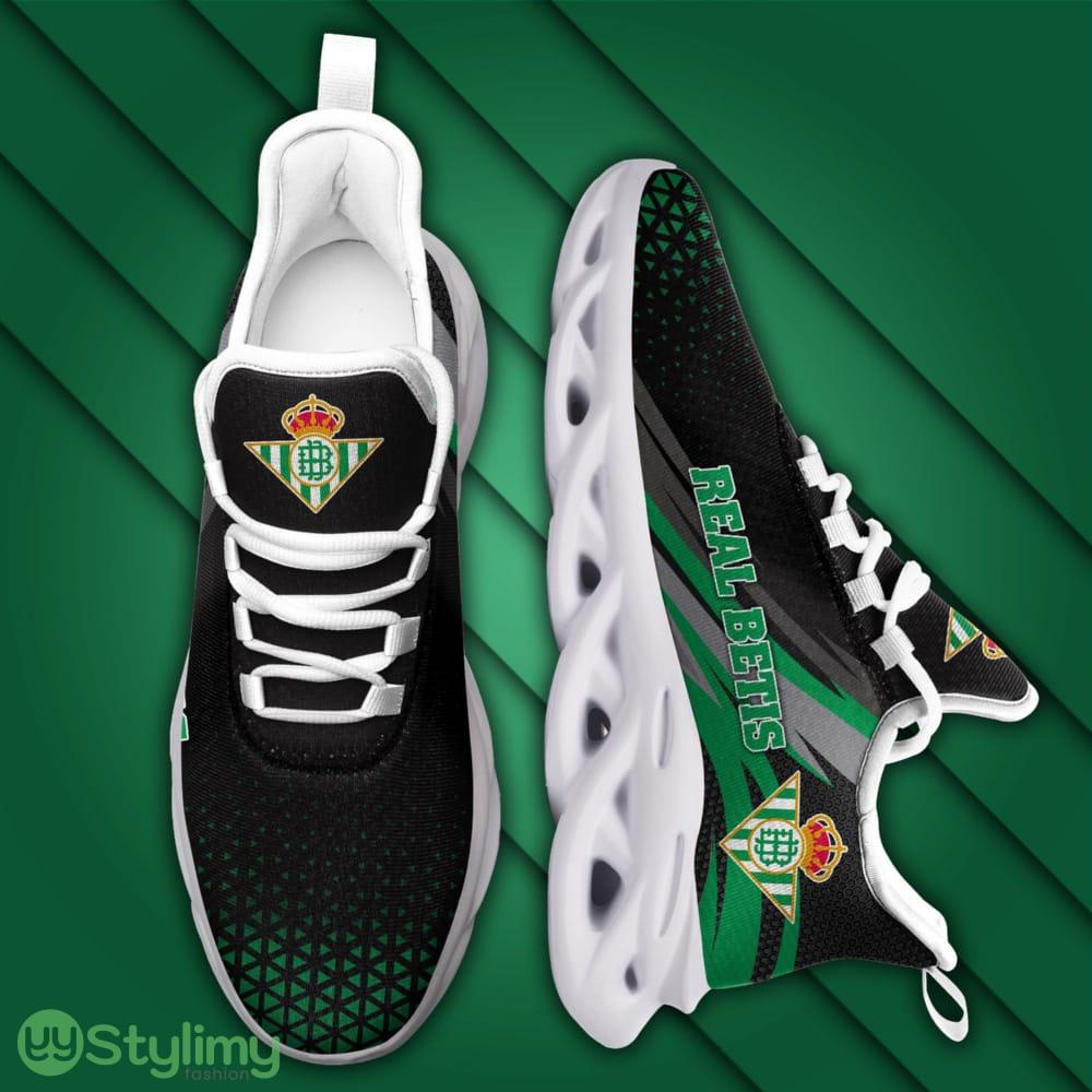 Real Betis Logo Custom Name Pattern 3D Max Soul Sneaker Shoes In Black And Green 2 Real Betis Logo Custom Name Pattern 3D Max Soul Sneaker Shoes In Black And Green - Real Betis Logo Custom Name Pattern 3D Max Soul Sneaker Shoes In Black And Green_2