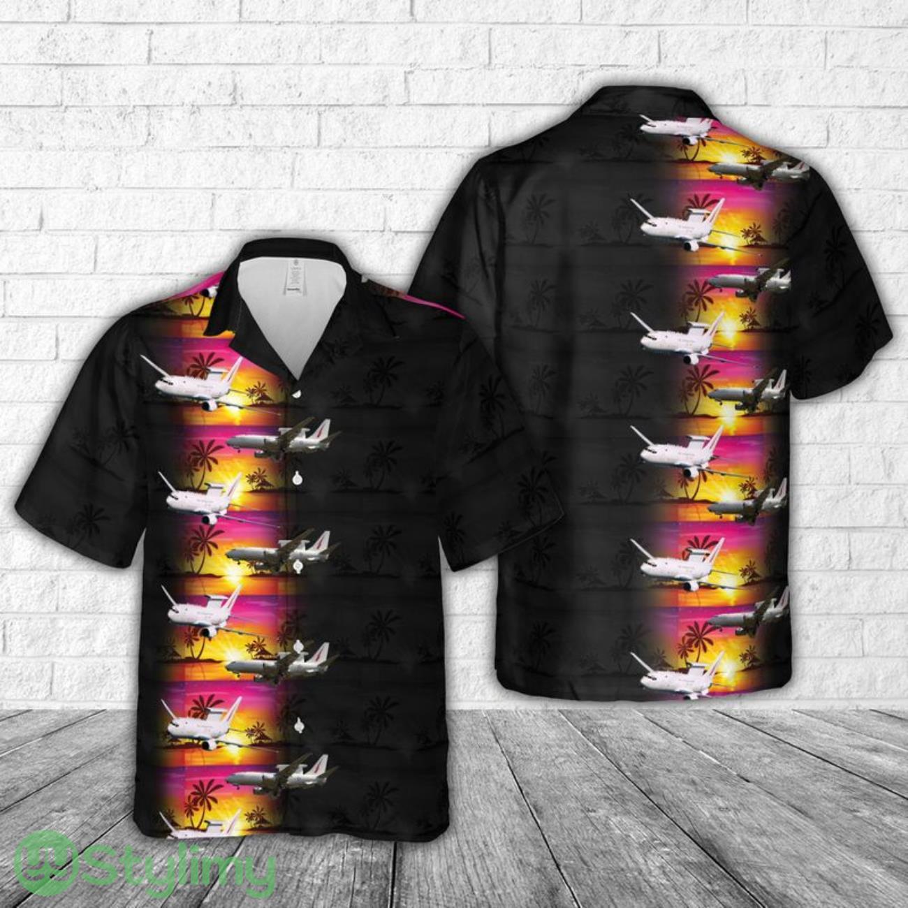 Royal Australian Air Force Boeing 737 AEW&C E-7 Wedgetail Paradise Night Pocket 3D Hawaiian Shirt short sleeve Men And Women Shirt 2 Royal Australian Air Force Boeing 737 AEW&C E-7 Wedgetail Paradise Night Pocket 3D Hawaiian Shirt short sleeve Men And Women Shirt Product Photo 1