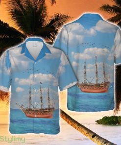 Royal Navy HMS Victory 1765 Hawaiian Shirt - Royal Navy HMS Victory 1765 Hawaiian Shirt