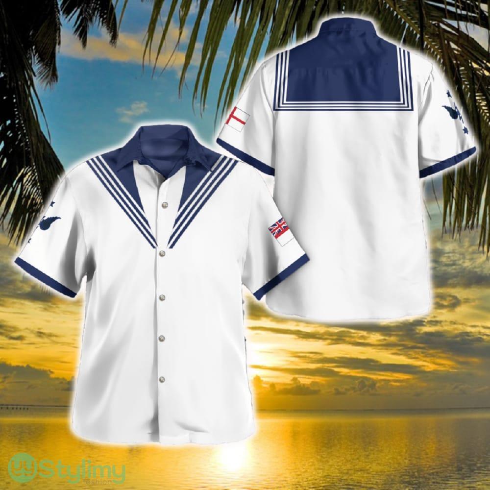 Royal Navy Submarine Service Uniform White Tropical Version Hawaiian Shirt 2 Royal Navy Submarine Service Uniform White Tropical Version Hawaiian Shirt - Royal Navy Submarine Service Uniform White Tropical Version Hawaiian Shirt