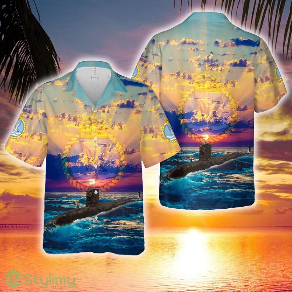 Royal Navy Trafalgar-class submarine HMS Tireless (S88) Hawaiian Shirt 2 Royal Navy Trafalgar-class submarine HMS Tireless (S88) Hawaiian Shirt - Royal Navy Trafalgar-class submarine HMS Tireless (S88) Hawaiian Shirt