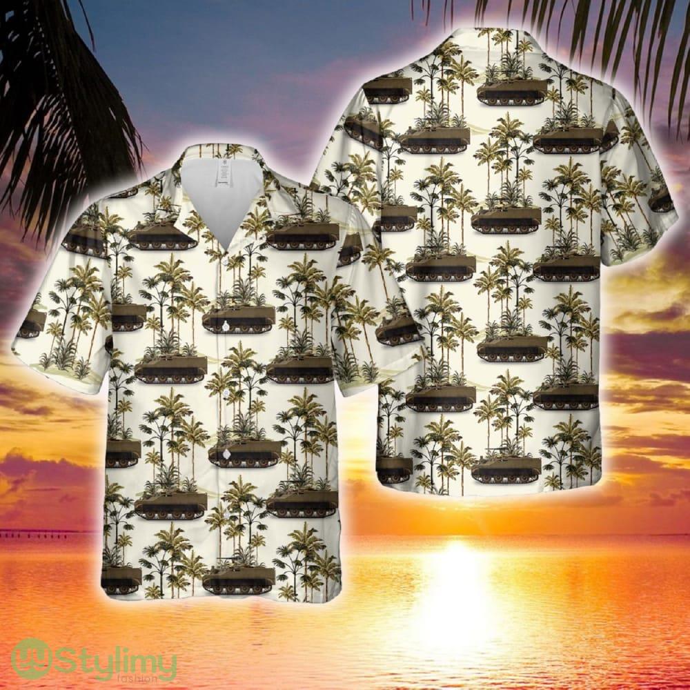 Royal Netherlands Army M113 C&V Hawaiian Shirt 2 Royal Netherlands Army M113 C&V Hawaiian Shirt - Royal Netherlands Army M113 C&V Hawaiian Shirt