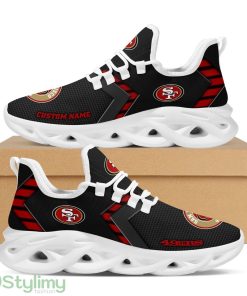 San Francisco 49ers Custom Name Personalized Sporty Max Soul Sneakers Running Sports Shoes Product Photo 1