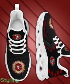 San Francisco 49ers Custom Name Personalized Sporty Max Soul Sneakers Running Sports Shoes Product Photo 4