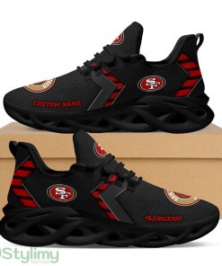 San Francisco 49ers Custom Name Personalized Sporty Max Soul Sneakers Running Sports Shoes Product Photo 5