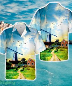 San Francisco, California, Murphy Windmill Hawaiian Shirt - San Francisco, California, Murphy Windmill Hawaiian Shirt