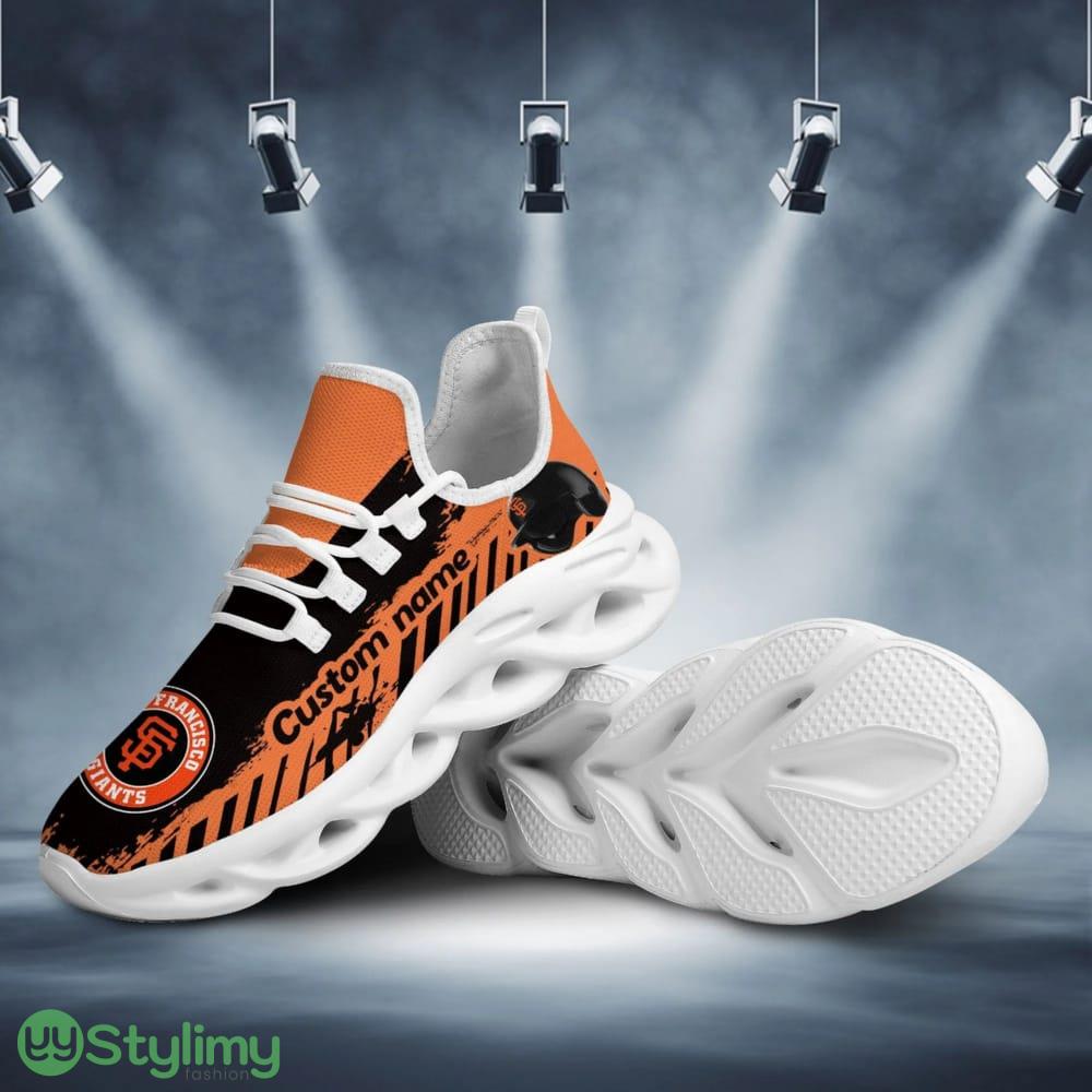 San Francisco Giants Logo Helmet And Stripe Pattern Custom Name 3D Max Soul Sneaker Shoes 3 San Francisco Giants Logo Helmet And Stripe Pattern Custom Name 3D Max Soul Sneaker Shoes - San Francisco Giants Logo Helmet And Stripe Pattern Custom Name 3D Max Soul Sneaker Shoes_3