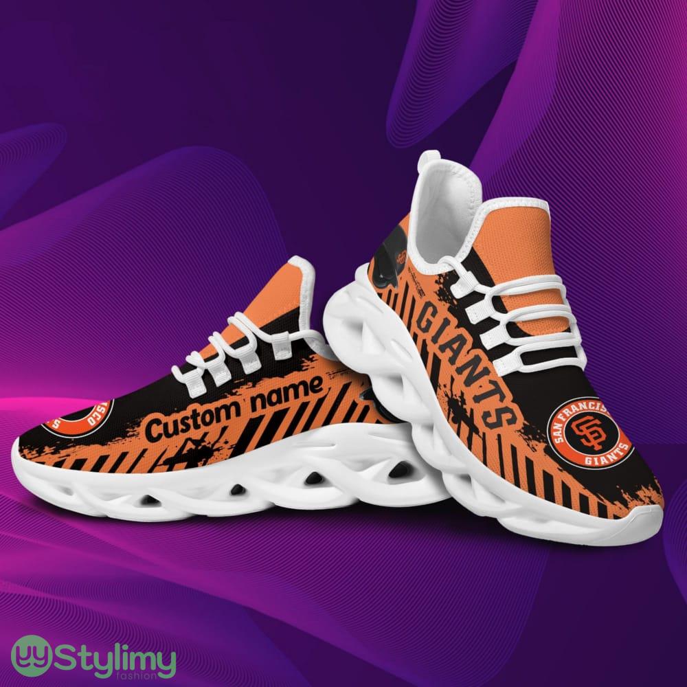San Francisco Giants Logo Helmet And Stripe Pattern Custom Name 3D Max Soul Sneaker Shoes 4 San Francisco Giants Logo Helmet And Stripe Pattern Custom Name 3D Max Soul Sneaker Shoes - San Francisco Giants Logo Helmet And Stripe Pattern Custom Name 3D Max Soul Sneaker Shoes_4