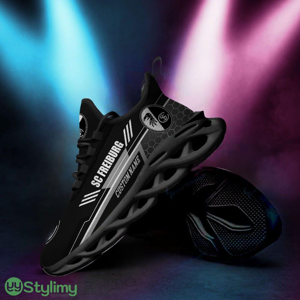 SC Freiburg Logo Pattern Custom Name 3D Max Soul Sneaker Shoes In Black 2 SC Freiburg Logo Pattern Custom Name 3D Max Soul Sneaker Shoes In Black - SC Freiburg Logo Pattern Custom Name 3D Max Soul Sneaker Shoes In Black_2