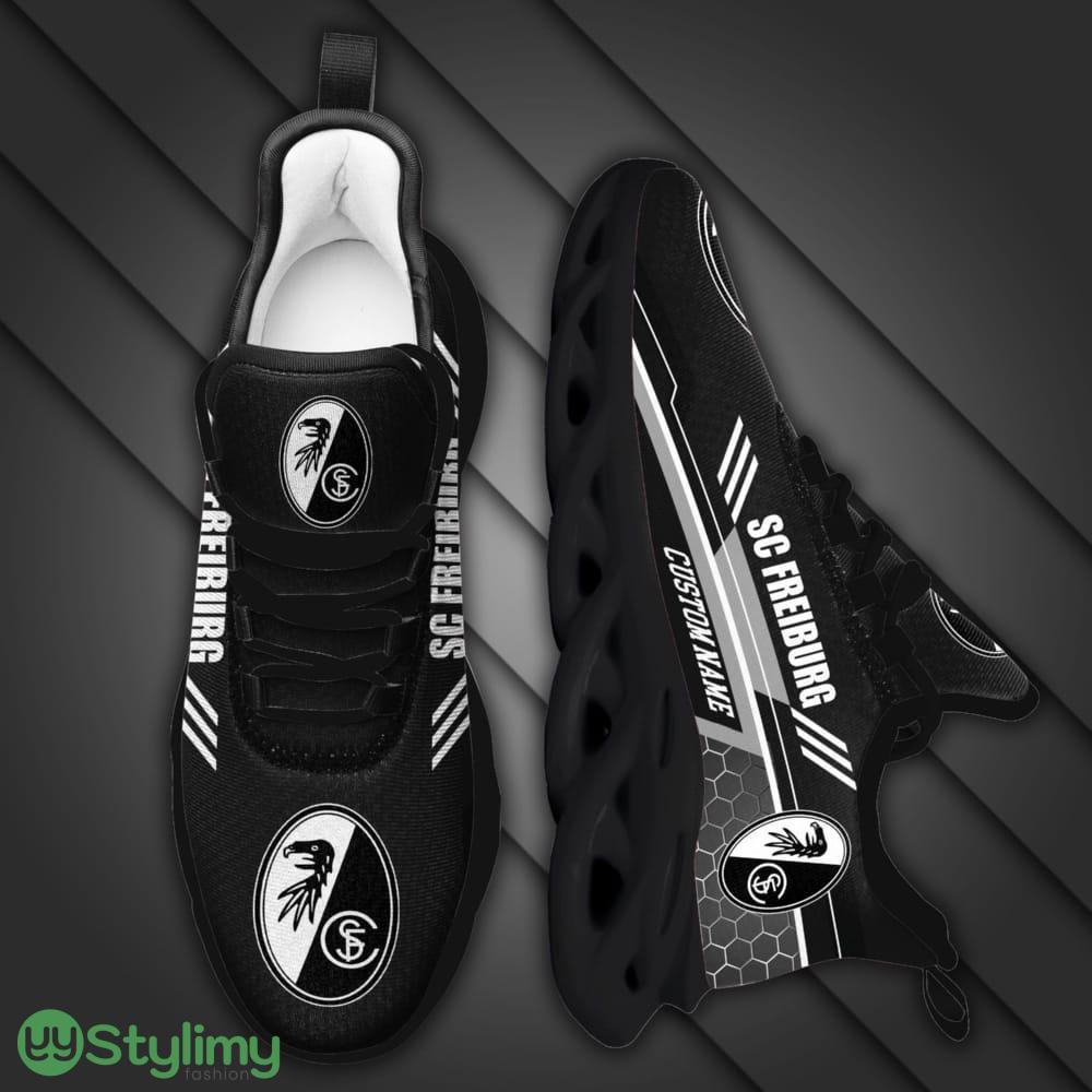SC Freiburg Logo Pattern Custom Name 3D Max Soul Sneaker Shoes In Black 4 SC Freiburg Logo Pattern Custom Name 3D Max Soul Sneaker Shoes In Black - SC Freiburg Logo Pattern Custom Name 3D Max Soul Sneaker Shoes In Black_4