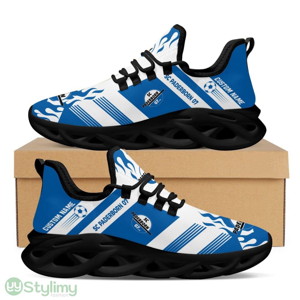 SC Paderborn Logo Pattern Custom Name 3D Max Soul Sneaker Shoes 3 SC Paderborn Logo Pattern Custom Name 3D Max Soul Sneaker Shoes - SC Paderborn Logo Pattern Custom Name 3D Max Soul Sneaker Shoes_3