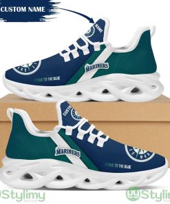 Seattle Mariners Custom Personalized Max Soul Sneakers Running Sports Shoes Product Photo 1