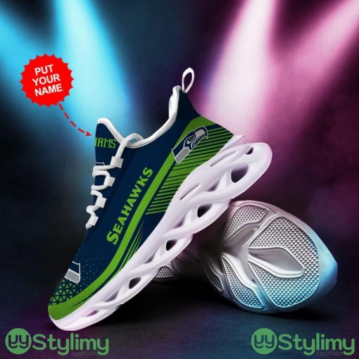 Seattle Seahawks Custom Personalized Max Soul Sneakers Running Sports Shoes For Men Women Product Photo 2