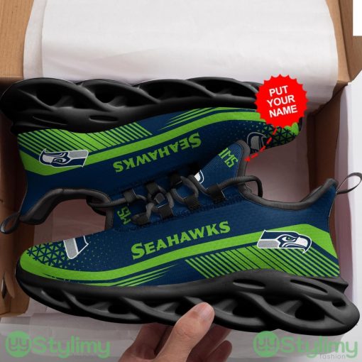 Seattle Seahawks Custom Personalized Max Soul Sneakers Running Sports Shoes For Men Women Product Photo 3