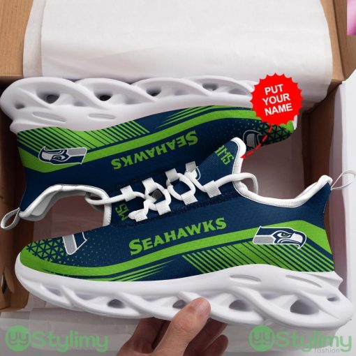 Seattle Seahawks Custom Personalized Max Soul Sneakers Running Sports Shoes For Men Women Product Photo 4