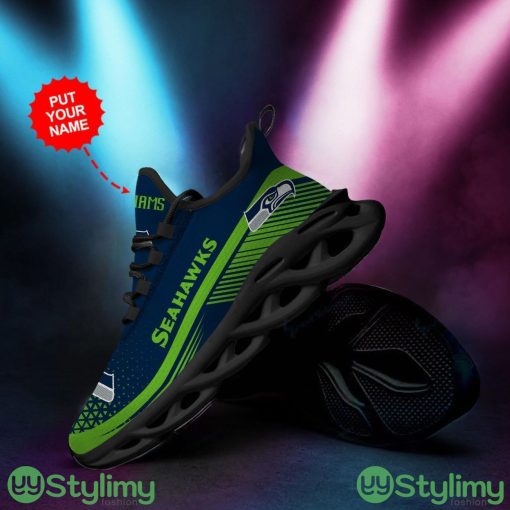 Seattle Seahawks Custom Personalized Max Soul Sneakers Running Sports Shoes For Men Women Product Photo 5