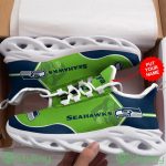 Seattle Seahawks Custom Personalized Name Max Soul Sneakers New Trends Sport Shoes Running Men Women Sports Shoes Product Photo 3