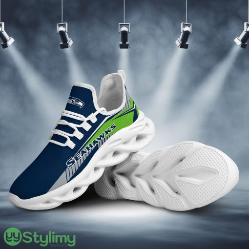 Seattle Seahawks Max Soul Shoes American Football Running Sports Sneakers Shoes For Men Women Product Photo 5