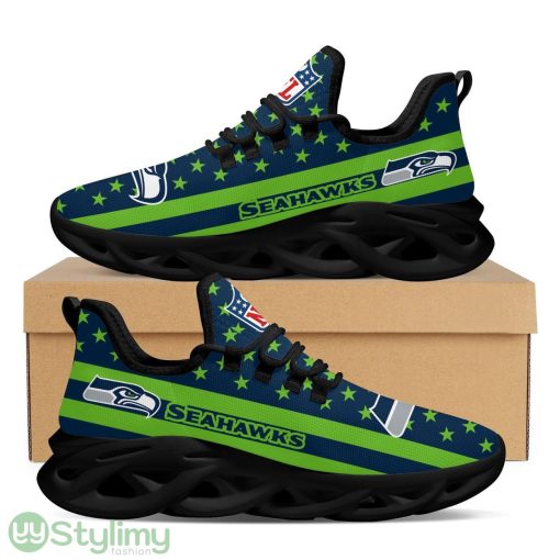 Seattle Seahawks Max Soul Sneakers Running Sports Shoes Product Photo 6