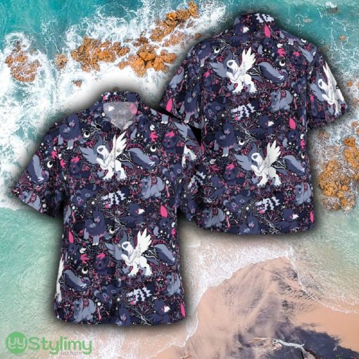 Shadow Pokemon New Aloha Hawaiian Shirt And Short Combo For Summer - [FLASH SALE] Shadow Pokemon Hawaiian Shirt_1
